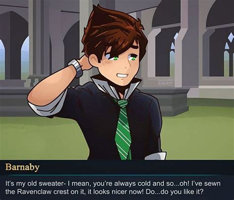 barnaby lee|hogwarts mystery barnaby garden date.